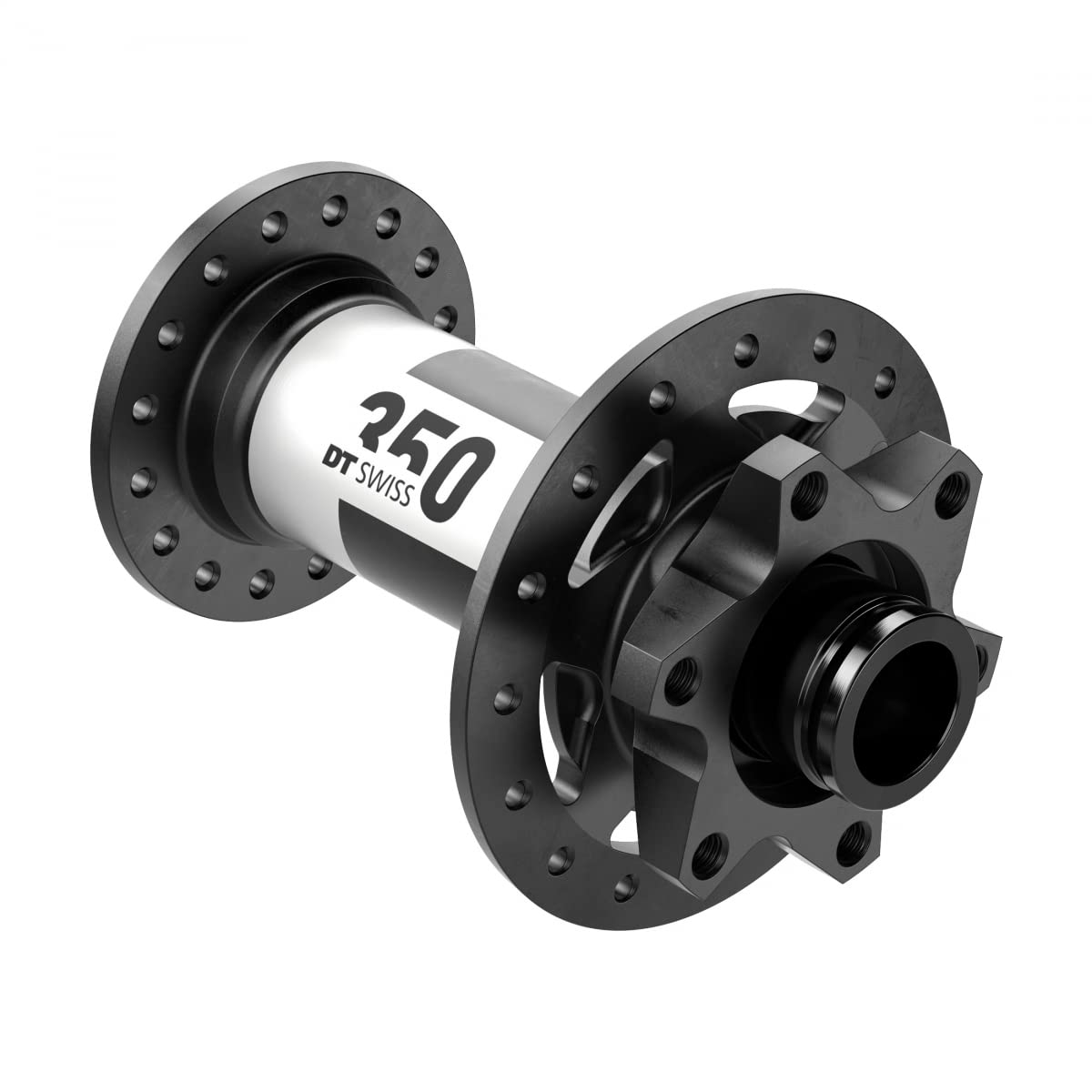 DT Swiss 350 Classic front disc 6 bolt 110 x 15 mm Boost, 28 hole, black