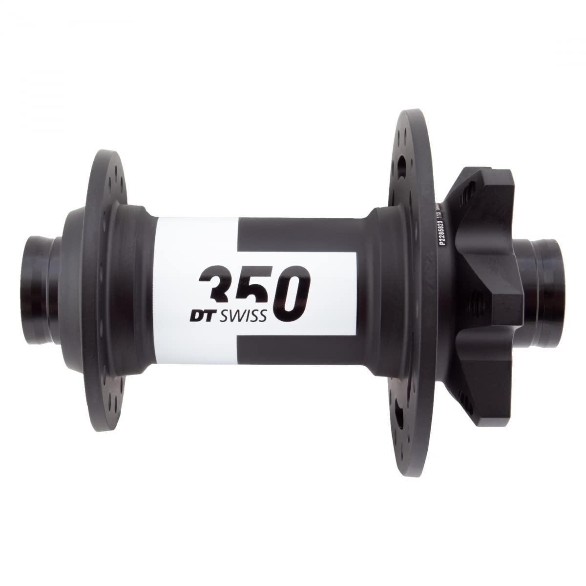 DT Swiss 350 Classic front disc 6 bolt 100 x 15 mm, 28 hole, black