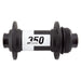 DT Swiss 350 Classic front disc Centre-Lock 100 x 15 mm, 28 hole, black