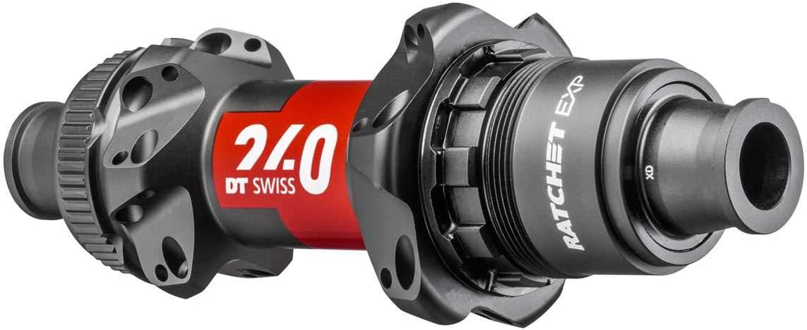 DT Swiss 240 EXP Straight Pull rear disc Centre-Lock 142 x 12 mm, SRAM XDR, 24 hole black