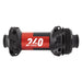 DT Swiss 240 Straight Pull front disc Centre-Lock 100 x 12 mm, 24 hole black
