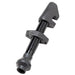 DT Swiss Lightweight alu tubeless valve for 18-25 mm deep rims - black