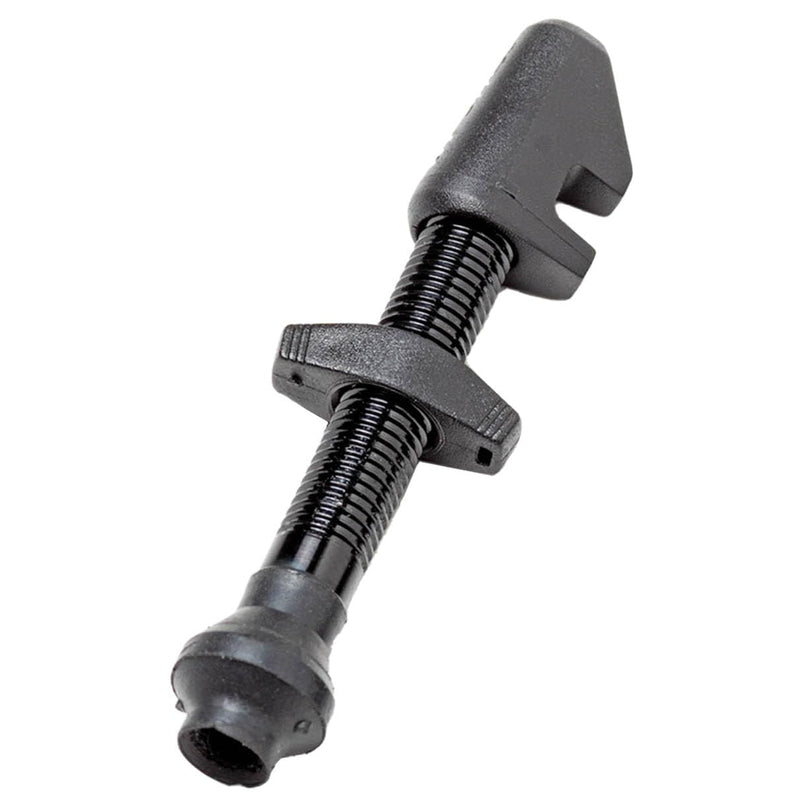 DT Swiss Lightweight alu tubeless valve for 18-25 mm deep rims - black