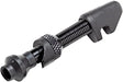 DT Swiss Lightweight alu tubeless valve for 18-25 mm deep asymmetrical rims - black