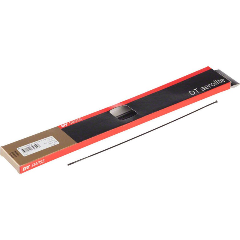 DT Swiss Aero Lite Straight Pull Spokes 14 g = 2 mm box 20, black,294 mm