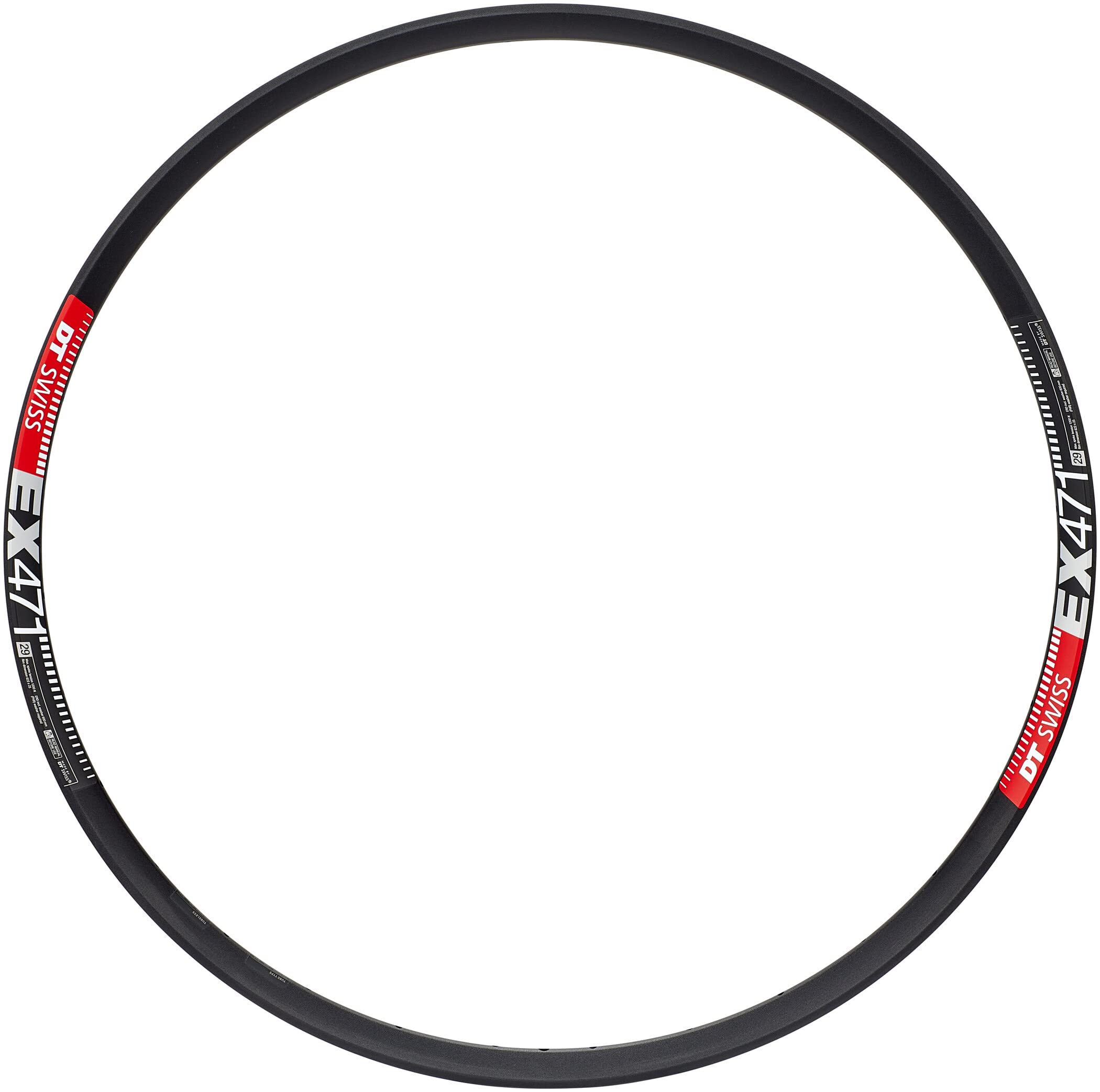 DT Swiss EX 471 SBWT disc-specific 32 hole Presta-drilled black - 29er