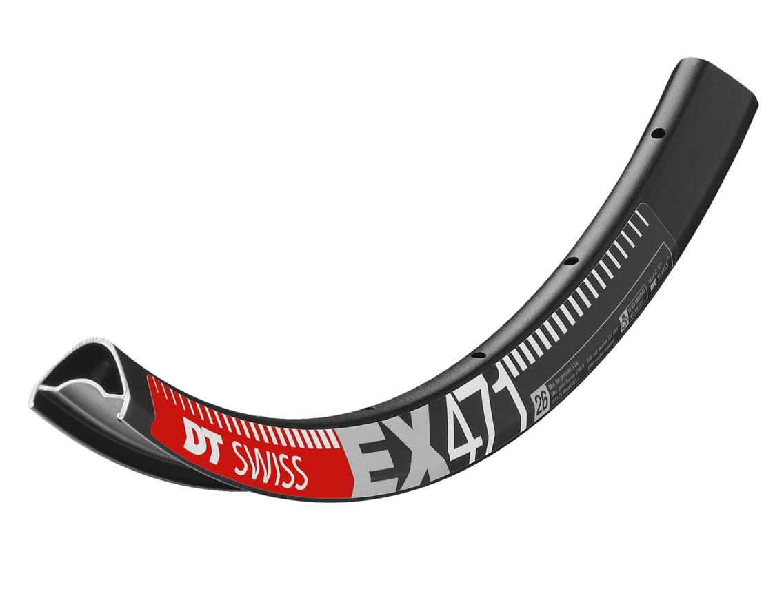 DT Swiss EX 471 SBWT disc-specific 32 hole Presta-drilled black - 26inch