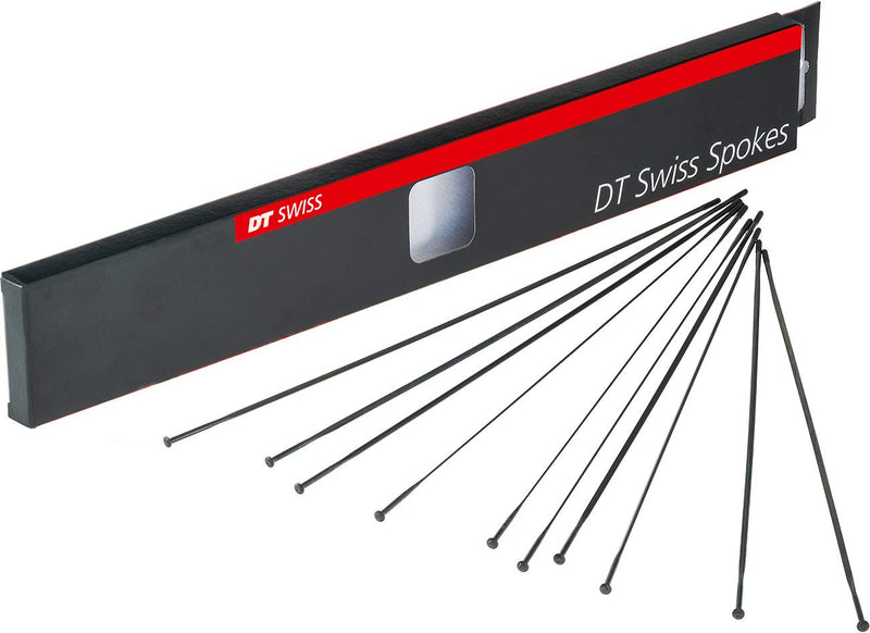 DT Swiss Aero Comp Straight Pull Spokes 14 g = 2 mm box 20, black 258 mm
