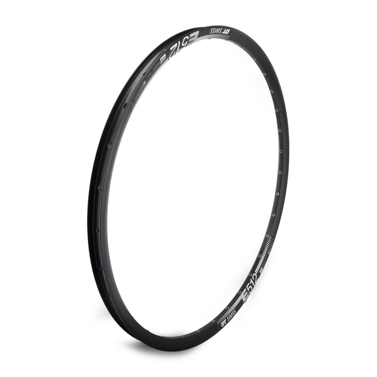 DT Swiss E 512 Sleeve-joined disc-specific 32 hole Presta-drilled black - 29 inch