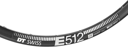 DT Swiss E 512 Sleeve-joined disc-specific 28 hole Presta-drilled black - 29"