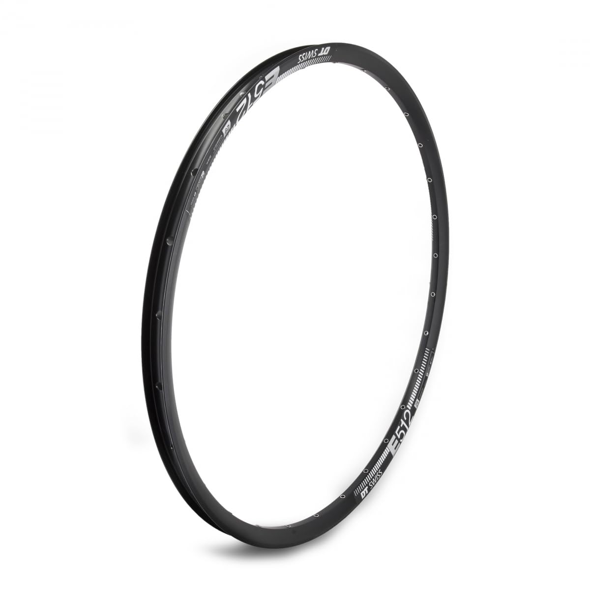 DT Swiss E 512 Sleeve-joined disc-specific 28 hole Presta-drilled black - 29"