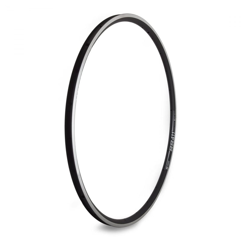 DT Swiss RR 411 asymmetric SBWT 24 hole Presta-drilled black