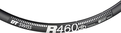 DT Swiss R 460 DB Sleeve-joined 24 hole Presta-drilled disc brake black