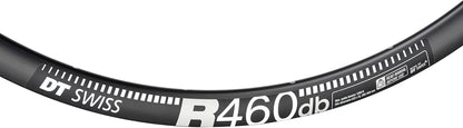 DT Swiss R 460 DB Sleeve-joined 24 hole Presta-drilled disc brake black