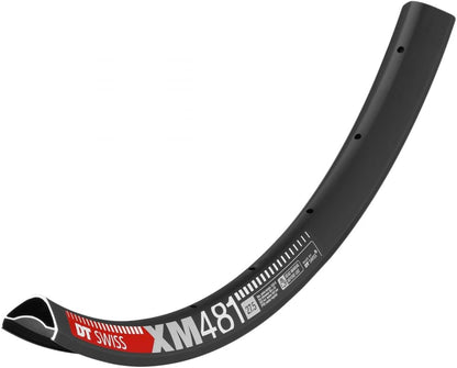 DT Swiss XM 481 SBWT disc-specific 28 hole Presta-drilled black - 27.5 inch