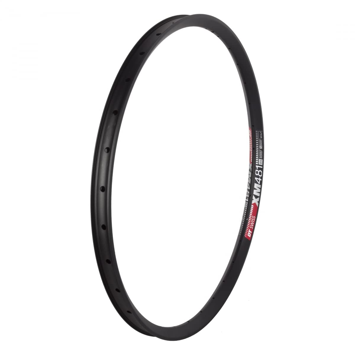 DT Swiss XM 481 SBWT disc-specific 32 hole Presta-drilled black - 27.5 inch