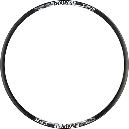 DT Swiss M 502 Sleeve-joined disc-specific 32 hole Presta-drilled black - 27.5 inch
