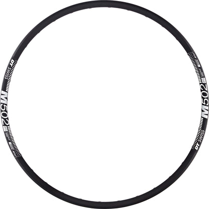 DT Swiss M 502 Sleeve-joined disc-specific 32 hole Presta-drilled black - 27.5 inch
