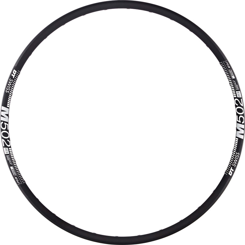 DT Swiss M 502 Sleeve-joined disc-specific 32 hole Presta-drilled black - 27.5 inch