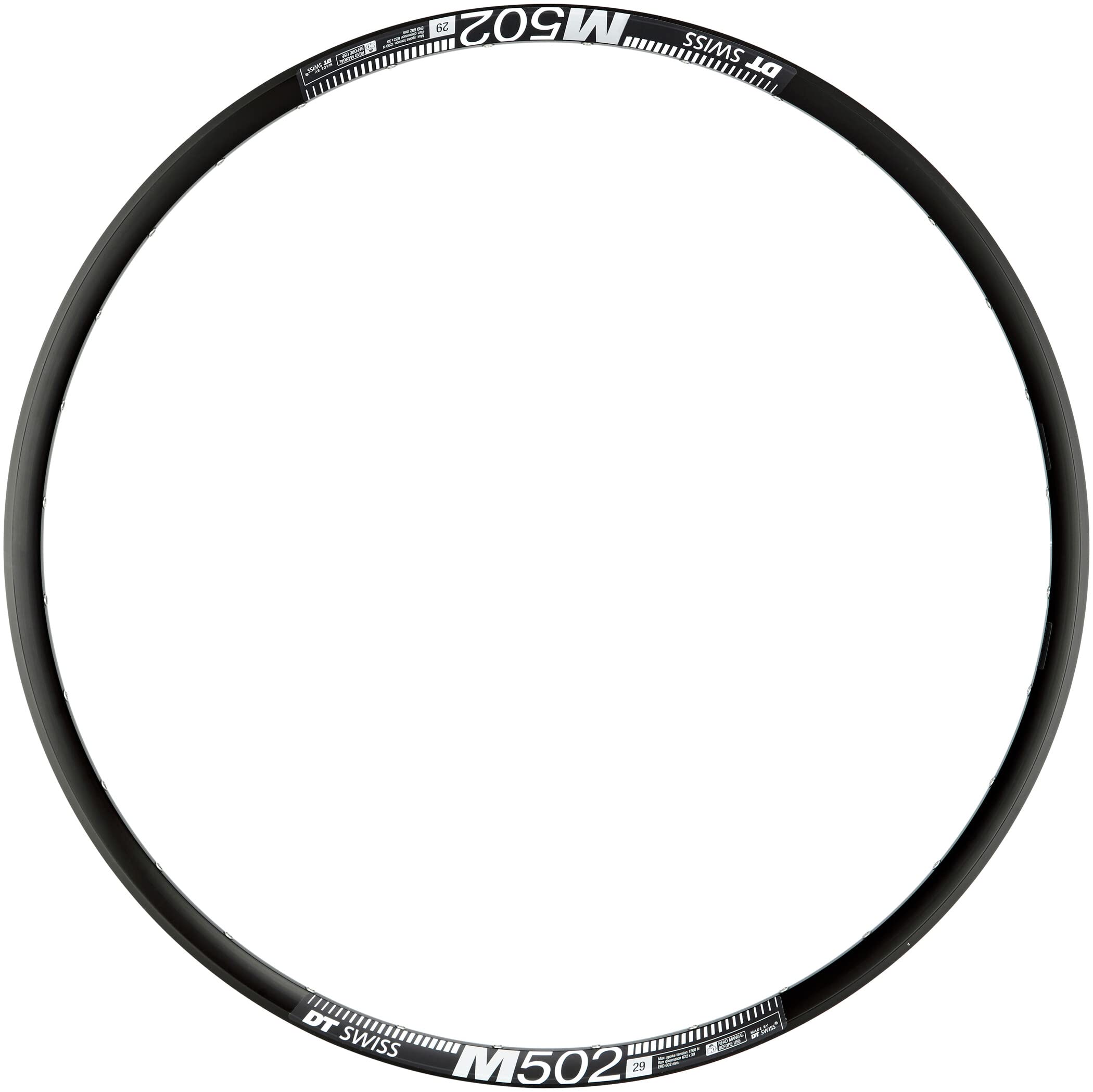 DT Swiss M 502 Sleeve-joined disc-specific 28 hole Presta-drilled black - 29"