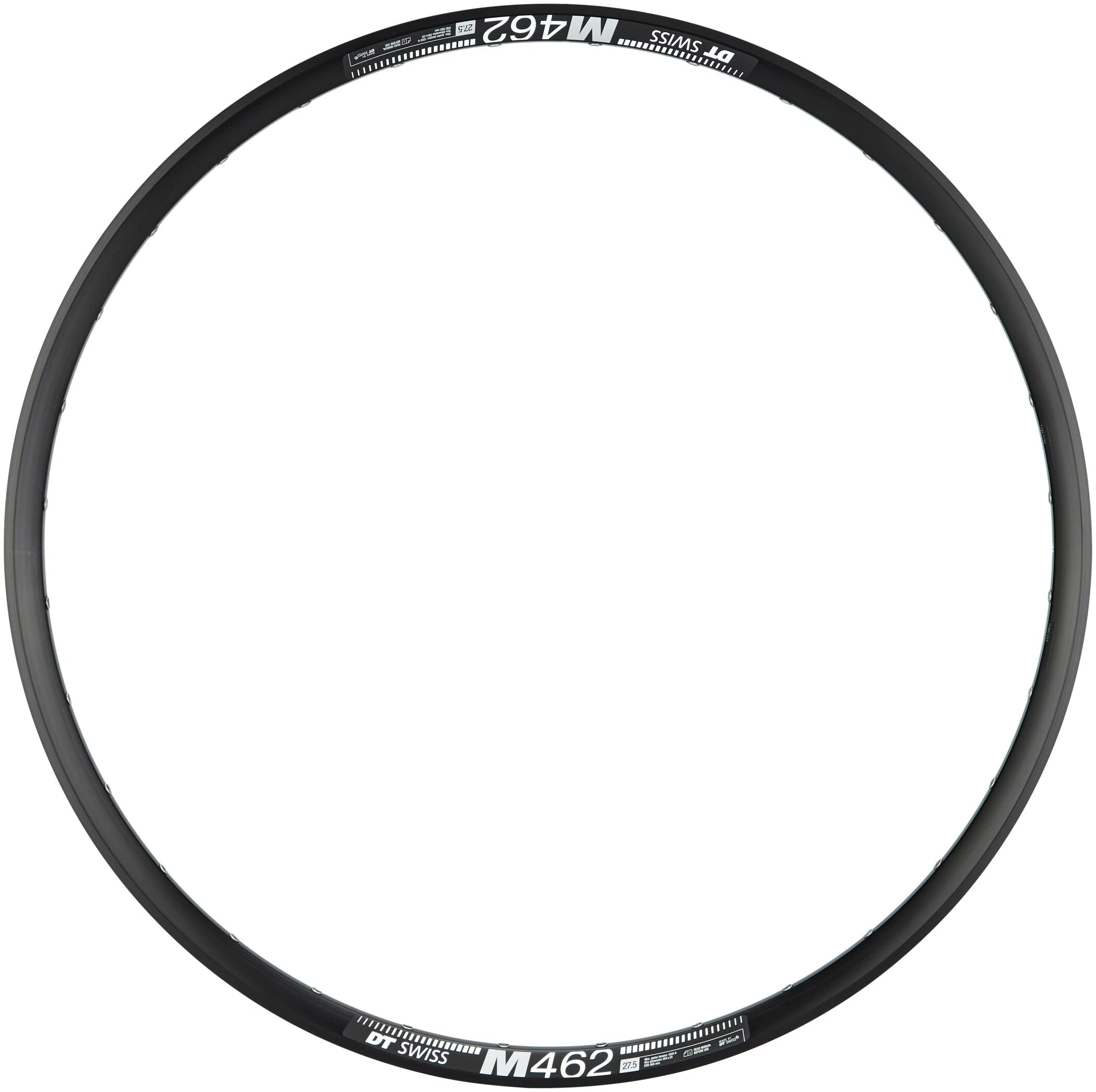 DT Swiss M 462 Sleeve-joined disc-specific 32 hole Presta-drilled black - 27.5"