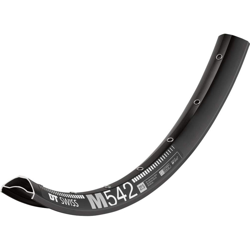 DT Swiss M 542 Sleeve-joined disc-specific 28 hole Presta-drilled black - 27.5"