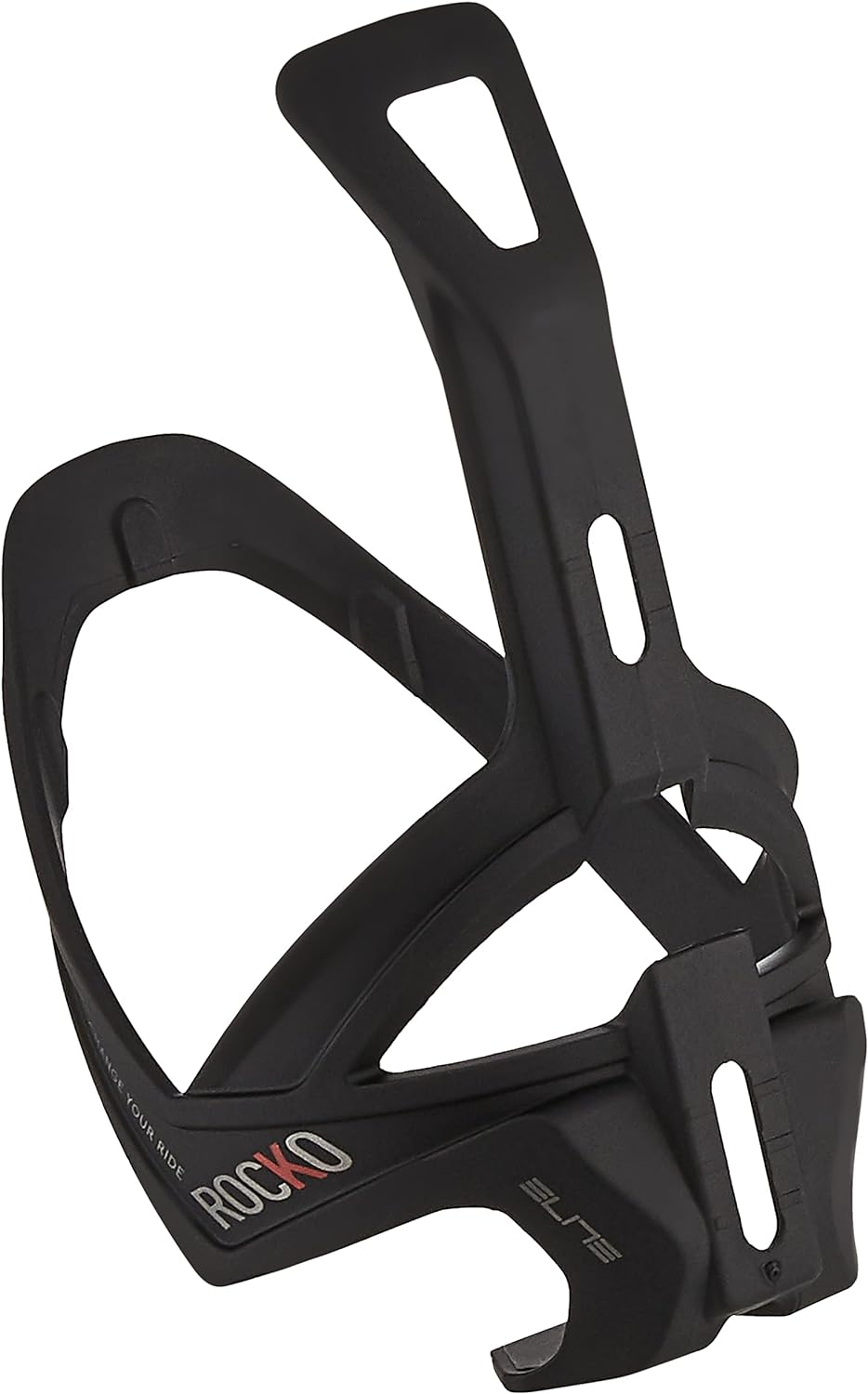 Elite Rocko carbon bottle cage matt black / red