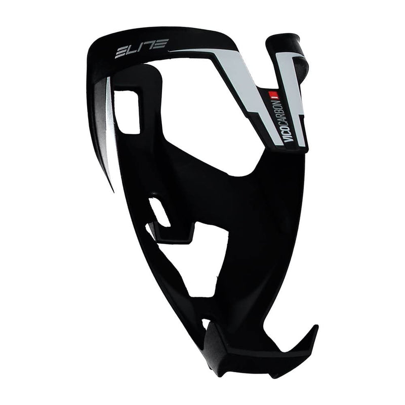 Elite Vico carbon bottle cage matt black / white