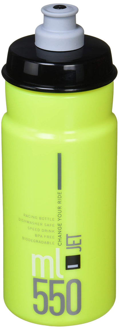 Elite Jet Biodegradable fluoro black logo 550 ml