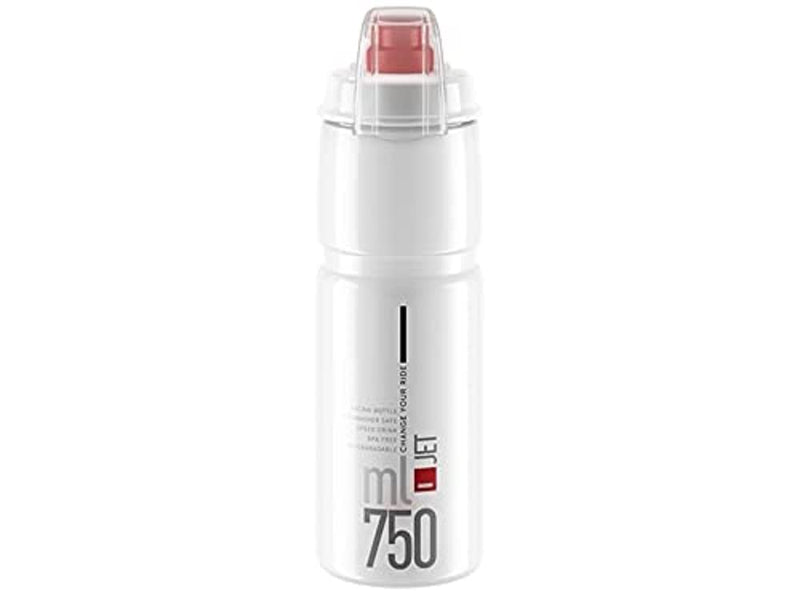 Elite Jet Biodegradable MTB, clear with red logo 750 ml