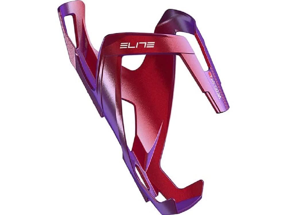 Elite Vico bottle cage metallic red / white
