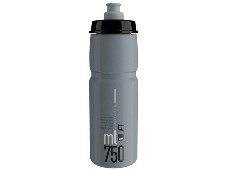 Elite Jet Biodegradable grey black logo 750 ml