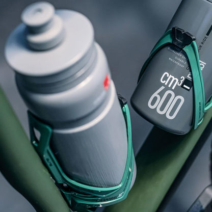 Elite Cannibal Bio bottle cage gloss green