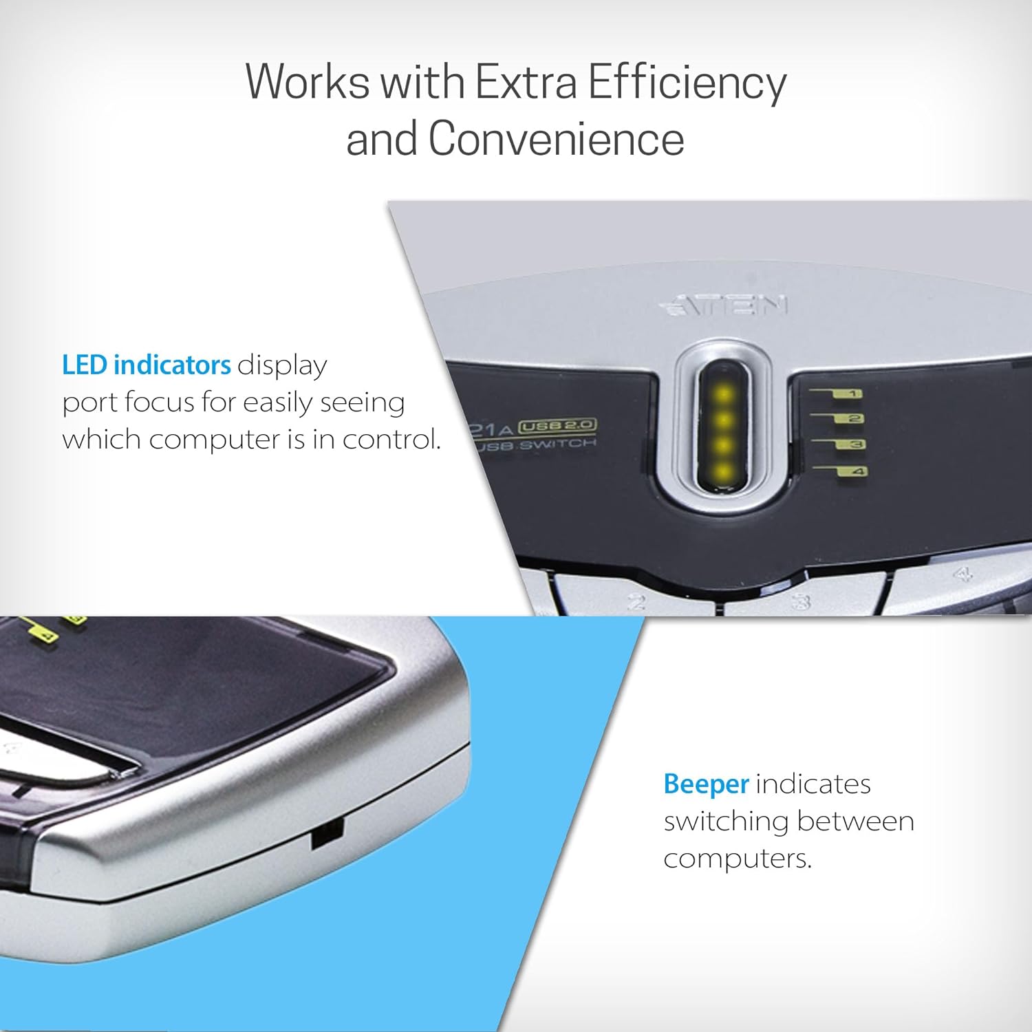 Usb Hub Aten Us221A-A7
