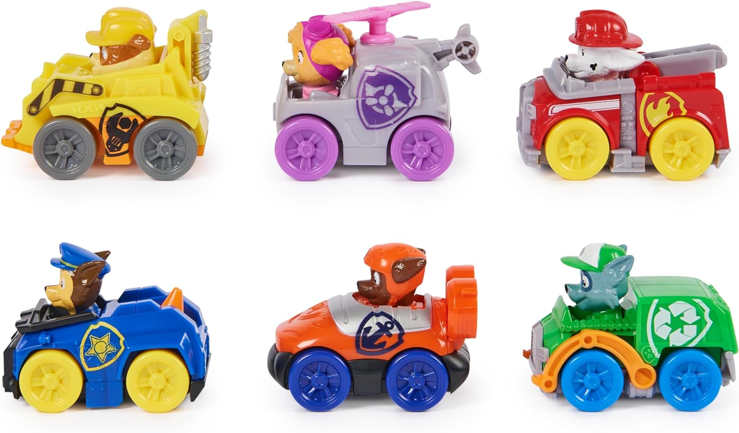 Paw Patrol: Pup Squad Racers, 6-Piece Vehicle Gift Set, Kids’ Toys for Boys & Girls Aged 3 and Up