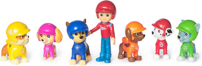 Paw Patrol: Rescue Wheels, Toy Figures Gift Pack, with 7 Collectible Action Figures, Kids’ Toys for Boys and Girls Aged 3 and up