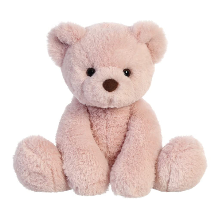 Aurora, 01796, Osito Avery, Peluche ecológico, Rosa empolvado