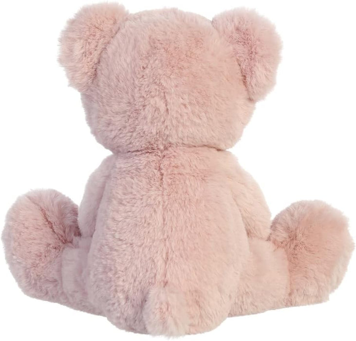 Aurora, 01796, Osito Avery, Peluche ecológico, Rosa empolvado