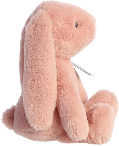 Aurora, 23318, ebba Baby Eco Brenna Bunny, 12.5In, Recycled Soft Toy, Pink
