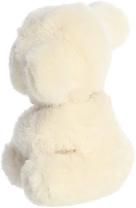 AURORA, 23367, ebba Baby Eco Laurin Lamb Rattle, 6In, Recycled Soft Toy, White