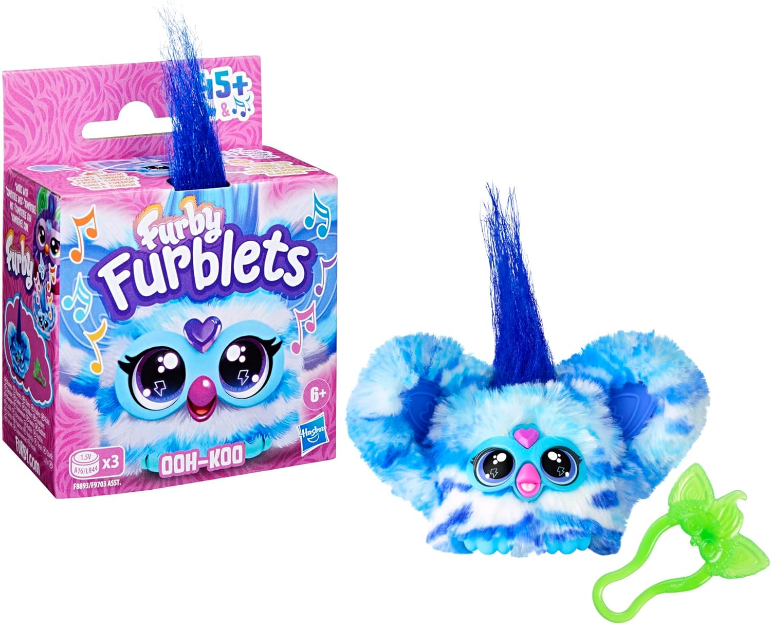 Furby Furblets Ooh-Koo Mini Electronic Plush Toy OOH KOO