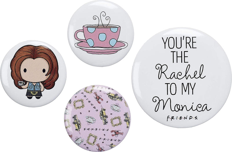 Offizielles „Friends“-Knopf-Set von The Carat Shop.