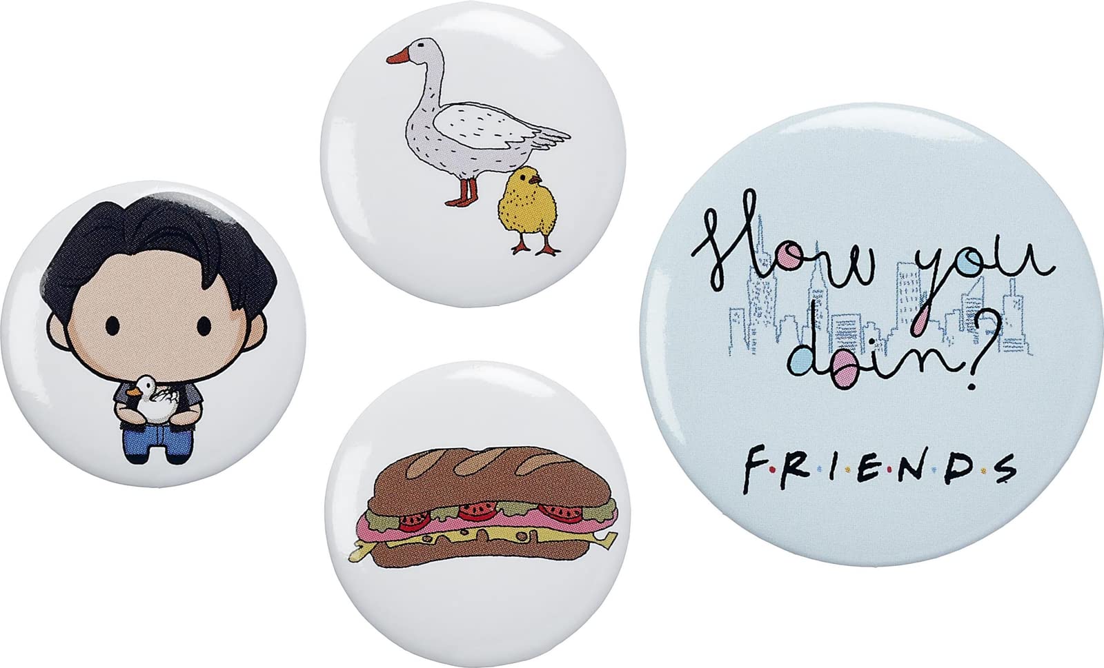 Offizielles Joey-Button-Set von The Carat Shop.