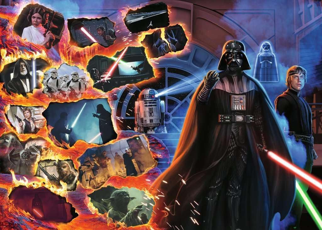 Ravensburger 12000267 - Star Wars Villainous: Darth Vader - puzzle 1000 piezas – puzzle adultos y niños a patir de 14 años, puzzle Star Wars, regalo Star Wars