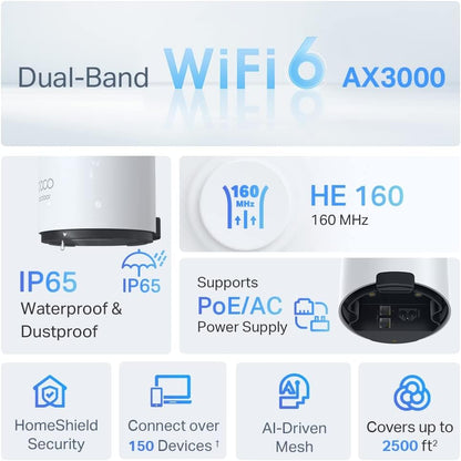 TP-Link AX3000 Outdoor/Indoor Mesh Wi-Fi