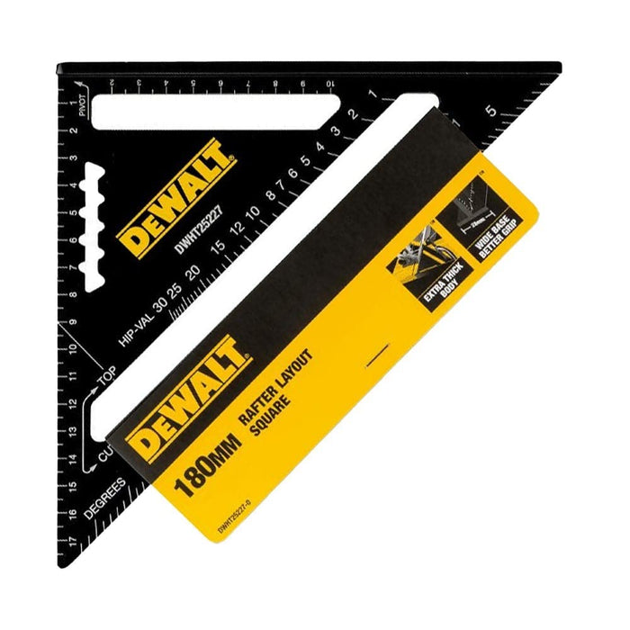 DEWALT Dewa Speed Square-Anschlagwinkel 18cm DWHT25227-0