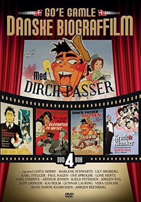 SMD Dirch Passer - Go'e Gamle Danske Biograffilm (4 Disc