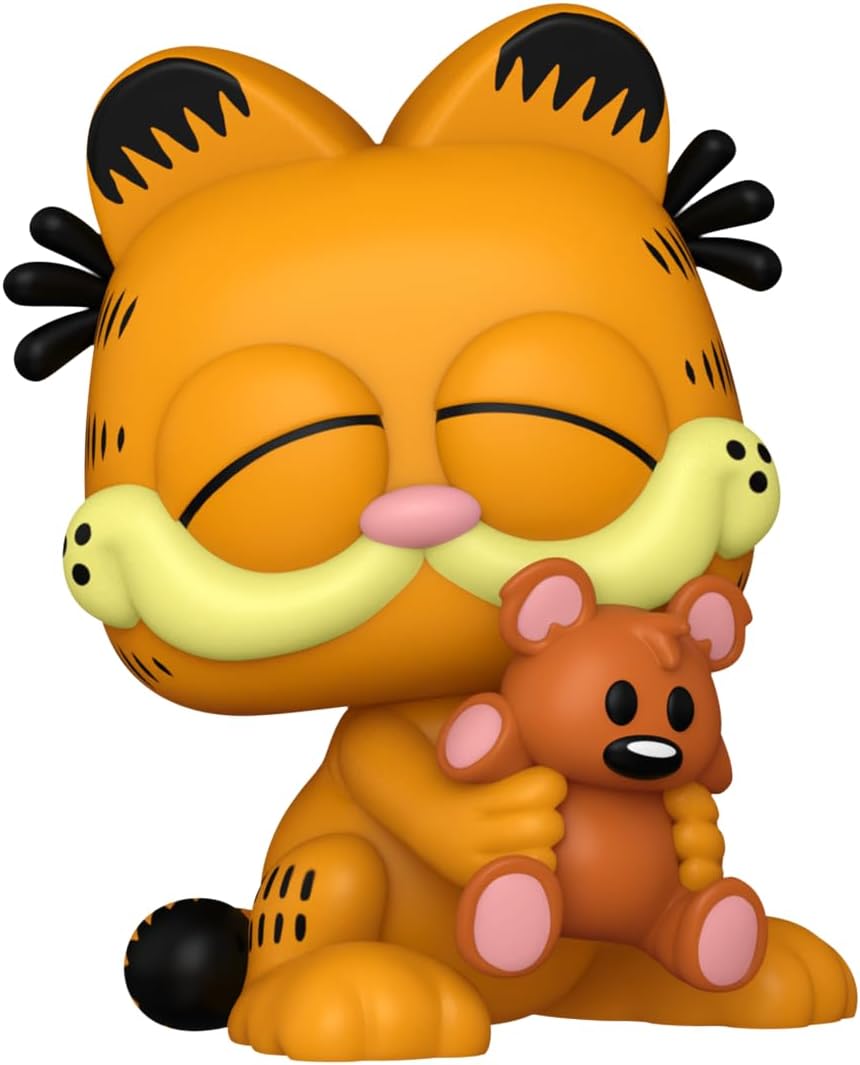 Funko Pop! Comics: Garfield– Garfield With Pooky - Collectable Vinyl Figure - Gift Idea - Official Merchandise - Toys for Kids & Adults - Cartoons Fans - Model Figure for Collectors and Display
