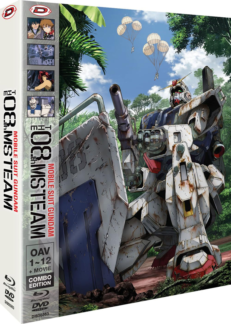 Mobile Suit Gundam The 08Th MS Team (OAV 1-12 e Movie, 3 Blu-Ray e 3 Dvd