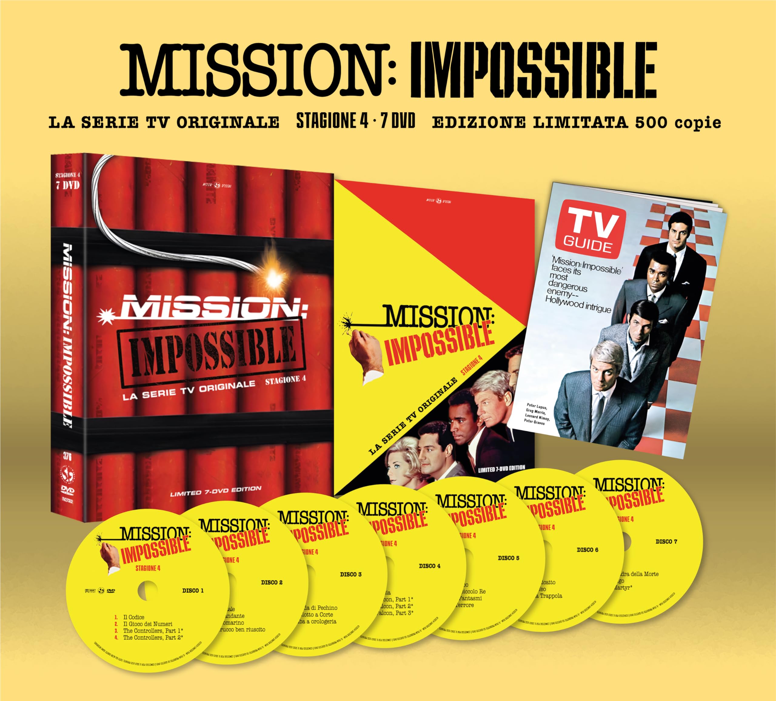 Mission: Impossible - Serie Tv - Stagione 04 (7 Dvd) (Limited Edition 500 Copie